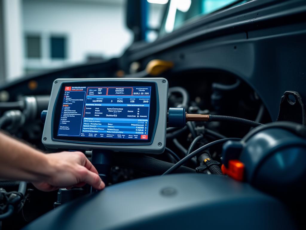 Advanced truck diagnostic equipment ginagamit sa Pinoy Forge Line