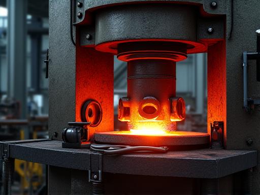 Metal forging workshop equipment